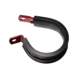 Motamec AN -20 AN20 31.8mm ID Cushioned P Clip Hose Clamp Rubber Aluminium