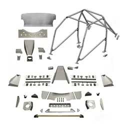 Escort Mk1 Bodyshell Fabrication Group-1 Base Kit and Rollcage - 13 Inch Wheel