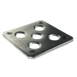 Motamec Dry Sump Oil Tank Base - Fabricated Steel Weld In Mount Platform Plate