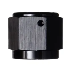 Motamec AN JIC -8 AN8 Female Alloy Cap Fitting Oil Fuel Black