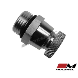 Motamec Aluminium Oil Catch Tank Drain Tap 7/8-14 UNF