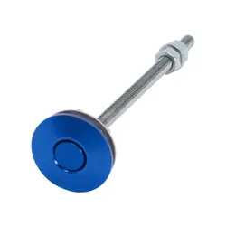 Motamec Quick Release Push Button Clip Pin Bonnet Boot Panel Alloy BLUE 30mm
