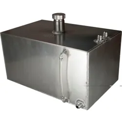 OBP 6 Gallon Square Aluminium JIC Fuel Tank OBPFTJIC005