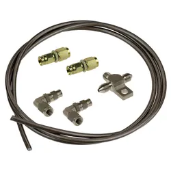 Axle Brake Line Kit AP Racing CP2577 Caliper -3 JIC Aeroquip Pipe Hose Fittings