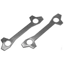 Escort Mk1 Mk2 Brake Caliper Bolts Locking Tab set - Stainless Steel Tabs