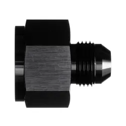 Motamec AN JIC -12 AN12 Female to AN JIC -8 AN8 Male Reducer Alloy Fitting Adapter Black