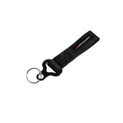 Motamec Racing BLACK Keyring Motorsport Webbing