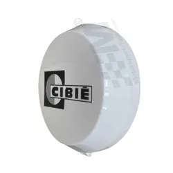 Cibie Super Oscar White Plastic Cover - Cibie Logo