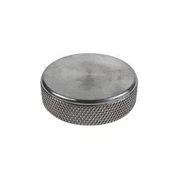Knurled Stainless Steel Tank Cap Complete With Seal Threaded