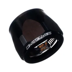 Motamec 52mm AN30 Fuel Hose Clamp End Finisher Hex Head Jubilee Alloy BLACK
