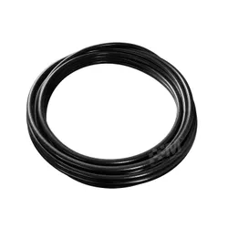 Motamec AN4 AN -4 PTFE Teflon Stainless Braided BLACK PVC COVER Fuel Hose 1m