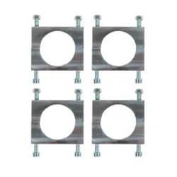 Atlas Axle Alloy Brace Clamps - 58mm ID Standard Tube - Clamp On Bracket x4