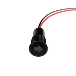Indicator Turn - 14mm - Green - LED Dash Indicator Light
