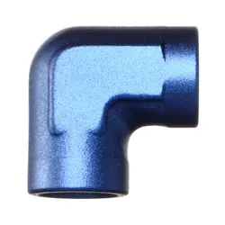Motamec 1/8" NPT 90 Degree Female to Female Elbow Alloy Adapter Fitting