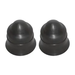 New Ford Escort Mk2 Rear Dampers Shocks Top Covers Rubber - Pair