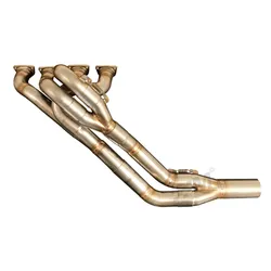 Simpson Escort Mk1 Mk2 Exhaust Manifold BDA/BDG Large Bore 3 Bolt 2.5 Stainless