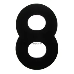Motamec Motorsport Numbers Black 11" 280mm Vinyl Stickers Number No. 8 Eight
