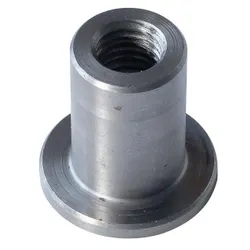Motamec Mild Steel EN3B Weld in Female Bush M12 x 30mm Threaded Insert