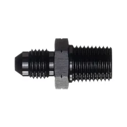 Motamec AN -4 AN4 JIC To 1/4" BSPT Thread 1/4x19 Alloy Fitting Adapter Black