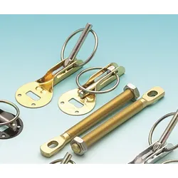 Alloy Competition Bonnet Pin Kit - Gold