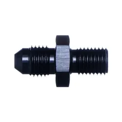 Motamec AN -4 AN4 JIC to M10x1.25 Metric Thread Alloy Fitting Adapter Black