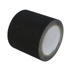 Black Anti Slip Grip Tape Roll 50mm Wide x 3m - Abrasive Non Slip Self Adhesive