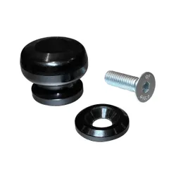 Alloy Knob Handle for Perspex / Polycarbonate Plastic Window on Race Rally Car