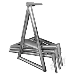 WRC Type Works Sill Stands 25mm Pin Removable - Rally Car Stand Set x4