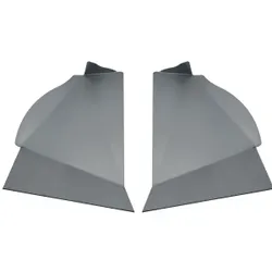 Escort Mk1 Mk2 Front Floor to Chassis Skids - Steel Skid Weld Plates