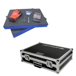 Motamec MTB-200 Flight Case Black - Blue Foam