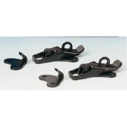 Lockable Car Boot Bonnet Toggle Fasteners Catch BLACK