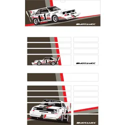 Motamec PRO94 Tool Chest Audi Quattro S1 Pikes Peak Magnetic Sticker Decal Set