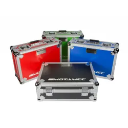 Motamec Mechanics Flight Case Heavy Duty Tool Box Red with Alloy Tray