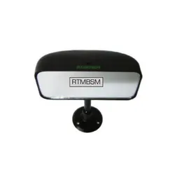 Racetech Black Kit Car Rear View Mirror Straight Stem Flat Dash Roof Mounted