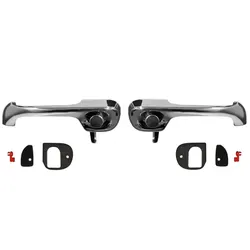 New Escort Mk1 Polished Chrome Exterior Door Handle Billet Alloy Pair