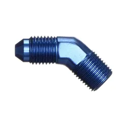 Motamec AN JIC -3 AN3 To 1/8" NPT 45 Degree Alloy Adapter Fitting