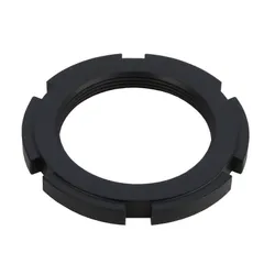 Coilover 2.25 Spring Seat Locking Ring Bilstein Thread - Black Anodized