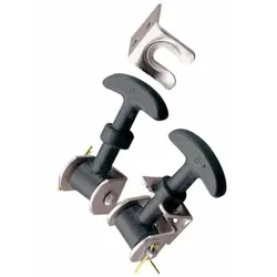 Rubber Boot / Bonnet / Panel Hook Fastner Kit - Small x2