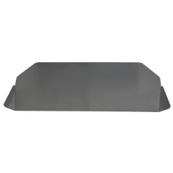 Escort MK2 Alloy Dash Instrument Panel Driver Binnacle Gauge Plate - Plain