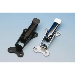 Car Boot Bonnet Toggle Fasteners Catch Clips - Chrome