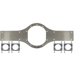 Atlas Axle Alloy Brace Kit 8mm & Clamps - 60mm ID Thick Tube Escort Mk1 Mk2