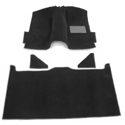 NEW For Ford Escort Mk1 / Mk2 Full Floor Carpet Set BLACK