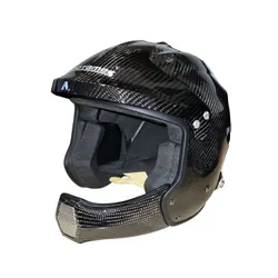 Motamec MT1 Carbon Fibre Open Face Helmet - Medium