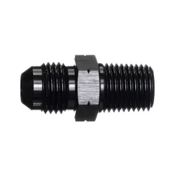 Motamec AN -6 AN6 JIC To 1/4" BSPT Thread 1/4x19 Alloy Fitting Adapter Black