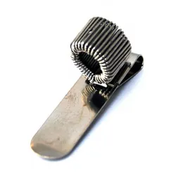 Stainless Steel Pen / Pencil Spring Clip SINGLE with Pocket Clip