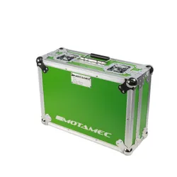 Motamec Mechanics Flight Case Heavy Duty Tool Box Green with Alloy Tray