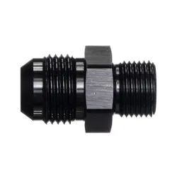 Motamec AN -10 AN10 JIC to M18x1.5 Metric Thread Alloy Fitting Adapter Black