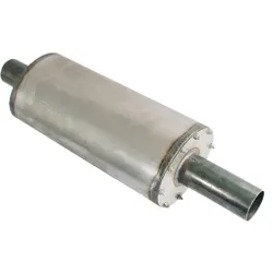 Motamec Universal Repackable Exhaust Back Box Silencer - 2.5" Pipe