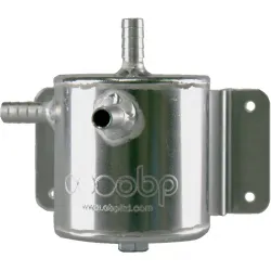 OBP Baffled 0.5 Litre Round Bulk Head Mount Oil Catch Tank OBPCT007