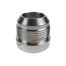 Alloy Weld On Male Fittiing -20 JIC AN Aluminium Oil Fuel Union Aeroquip Fitting